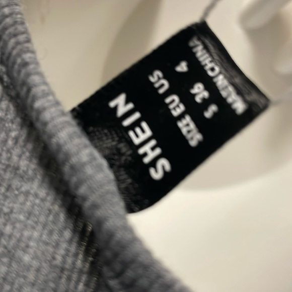 SHEIN Gray Sleeveless Dress - Picture 9 of 12